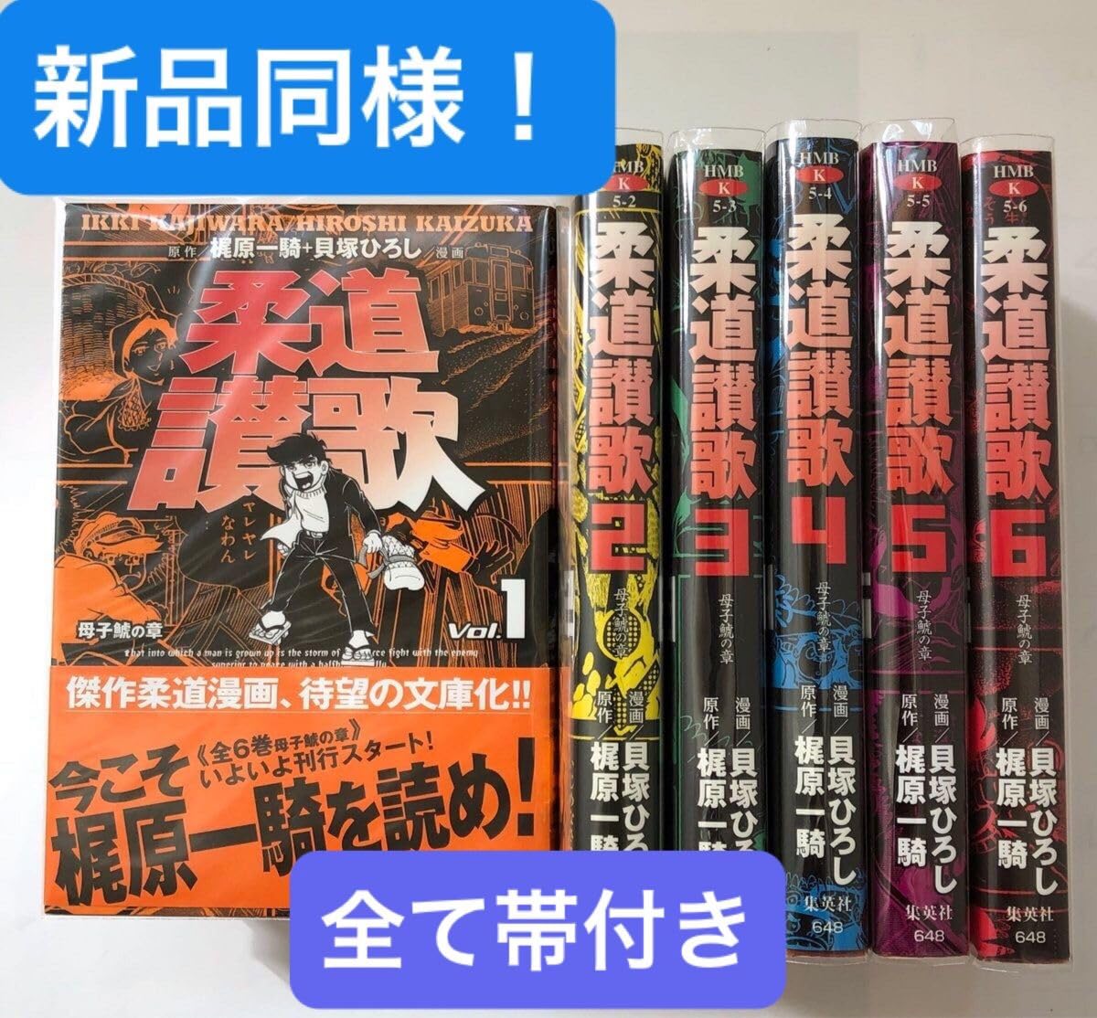 柔道讃歌 全巻セット 柔道讃歌 全6巻完結(文庫版)(ホーム社漫画文庫) [マーケット
